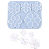 5 CAVITY  3D FLOWER  MOLD/MOULD