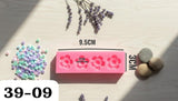 4  CAVITY  PINK  FLOWER  MOLD  HBR3909