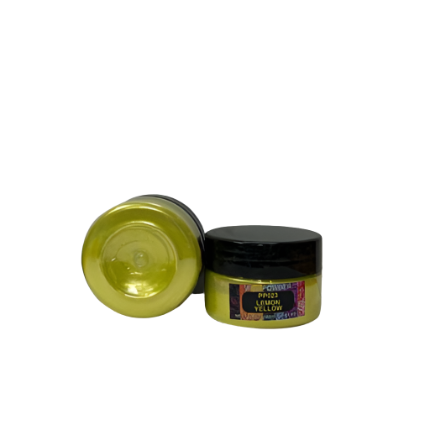LEMON YELLOW PEARL MICA POWDER 20 GRAM
