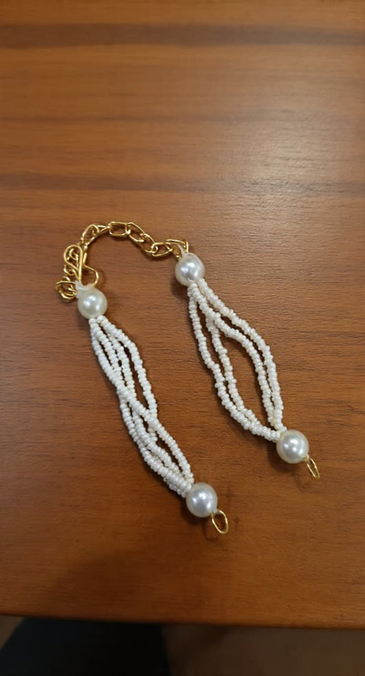 MOTI  CHAIN BRACELET  FOR  RAKHI  AND BRACELET