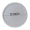 10inch  palin round mould heavy quality