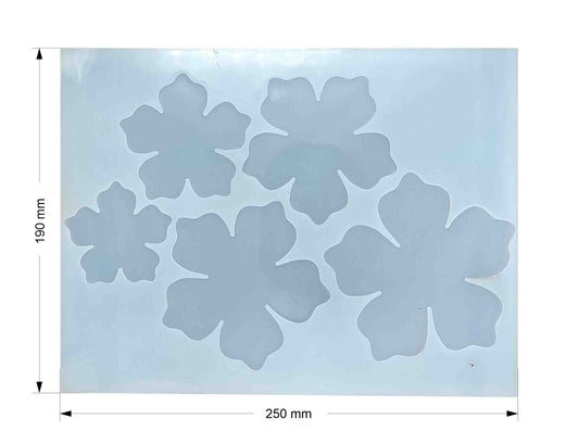 5 in 1 3D FLOWER Silicone Mould Casting DIY Mould Epoxy Resin Molud -1 PC
