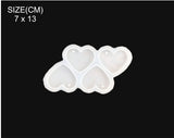 4 CAVITY HEART MOULD