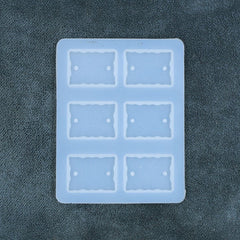 6 CAVITY RECTANGLE AGATE RAKHI AND  BRACELET  MOULD/MOLD