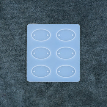 6 CAVITY  BIG   OVAL  RAKHI AND BRACELET  MOULD/ MOLD