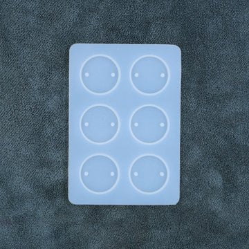 6 CAVITY  SMALL ROUND  RAKHI AND BRACELET  MOLD