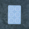 6 CAVITY ROUND AGATE MOULD/MOLD