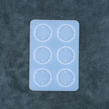 6 CAVITY ROUND AGATE MOULD/MOLD