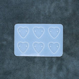 6  CAVITY  HEART  RAKHI AND BRACELET  MOULD / MOLD