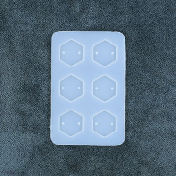 6 CAVITY HEXAGON  RAKHI AND BRACELET  MOLD /MOULD