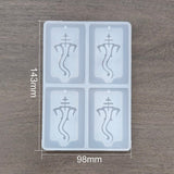 4 Cavity Ganpatiji (Ganesh) Keychain Mould