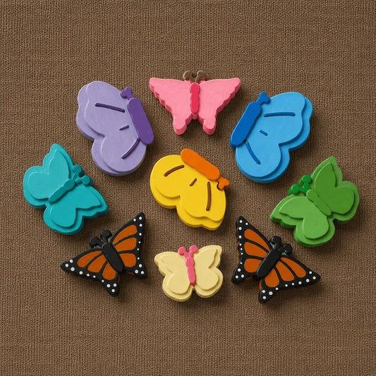 SM1482 9 Cavity Butterfly Mould for DIY