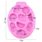SM1428 8 Cavity Mixed Fruits Pineapple Strawberry & Watermelon Mould for DIY Concrete Art, Resin Crafts, Soap Making & Cake Making Silicone Mould