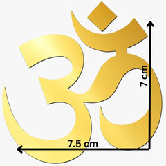 Om Golden Acrylic Cutout for Resin Art / Art and Craft