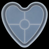 4" Heart Border Mould Resin Art Silicone