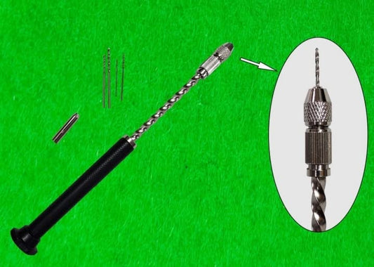 Hand Drill Machine for Resin Jwellery PCB Drilling and DIY Application, Hand Operated Drill Machine Along with 4 Needles in box