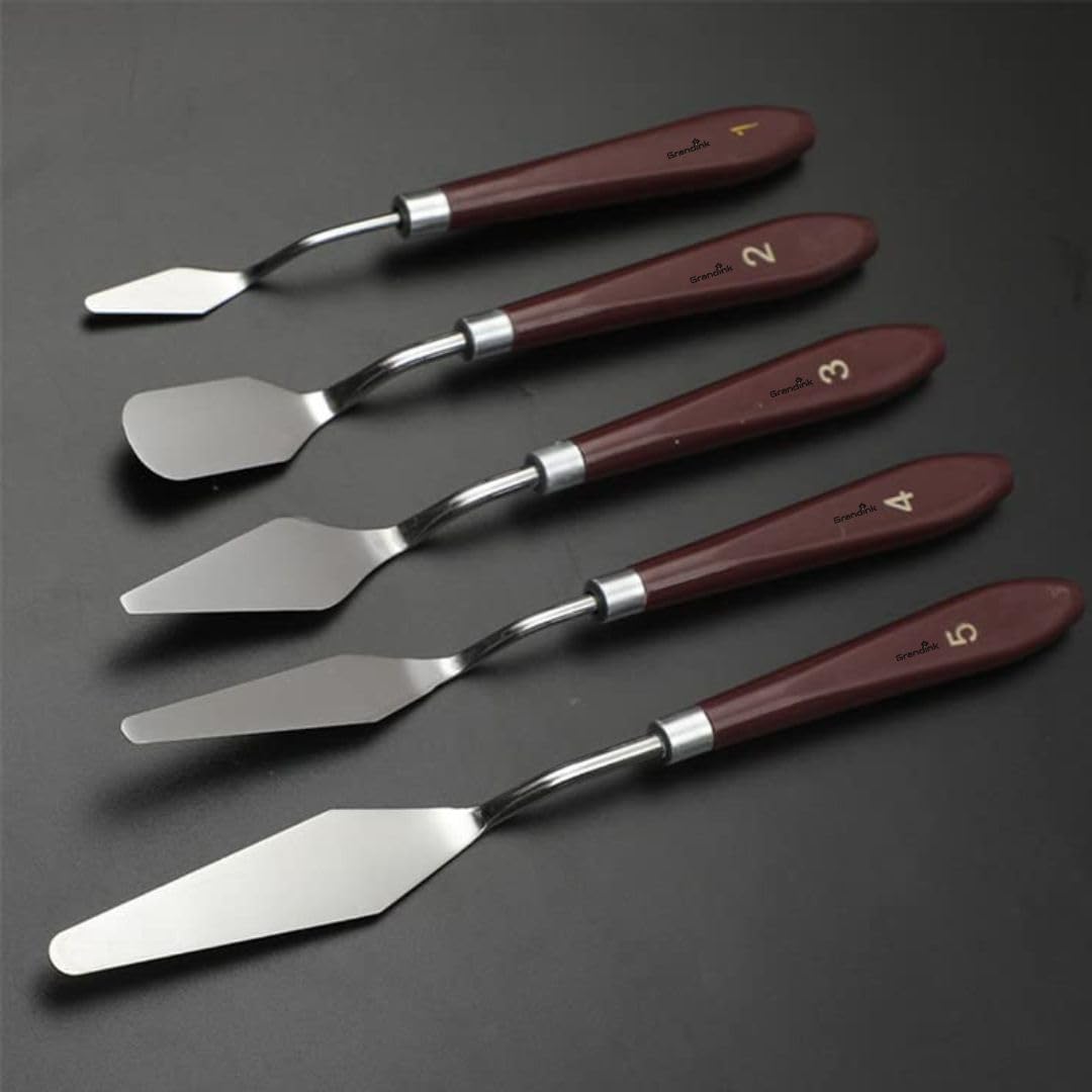 PALETTE  KNIVES  5PC  SET