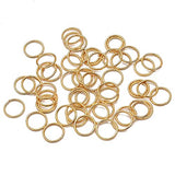 Metal Ring Solid Color 150PCS APROXIMATE  Small Rustless Electroplating Round Mini O Ring Earrings Ring Alloy Jump Ring Electroplated Plated