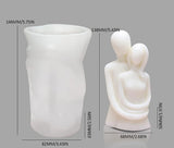 Candle Mould/mold Making Couple Candle Molds Valentine’s Day Couple Hug Silicone Mold/mould