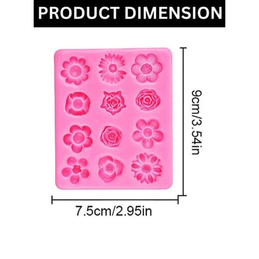 hbr3852 12cavity  flower  candle  mould/mold