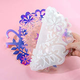 Floral Clock Resin Mould premium quality  (12")
