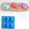 SM1437 6 Cavity Assorted Trucks & Construction Vehicles Mould for DIY Concrete Art, Resin Crafts, Soap Making & Cake Making Silicone Mould