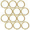 GOLD DIARY RING 25MM  FOR  RESIN DAIRY  PACK  OF  12PC
