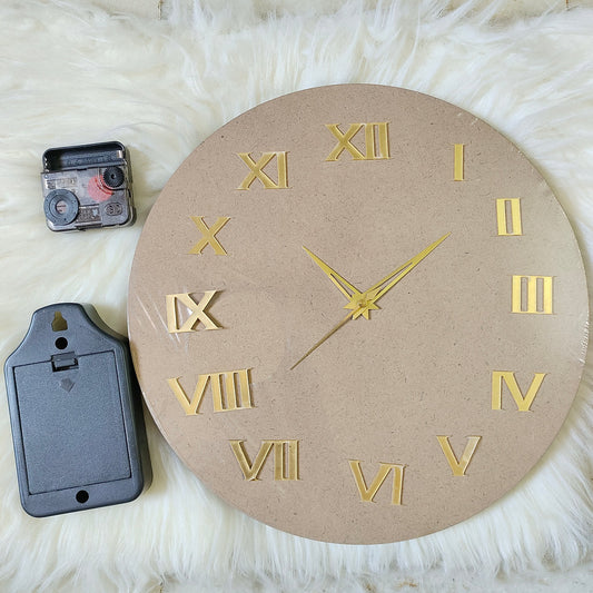 12"  CLOCK  MDF  SET