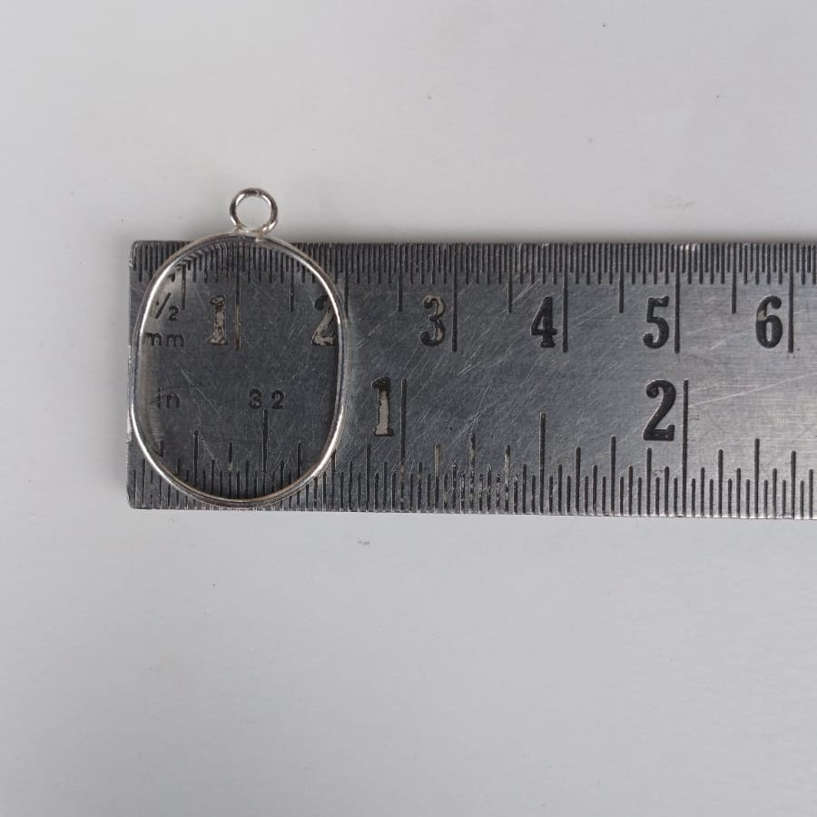 u shape pendant  bezel