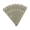 Big Wooden 5 Hole Wick Holder ( WX128) 10Pcs/Pkt