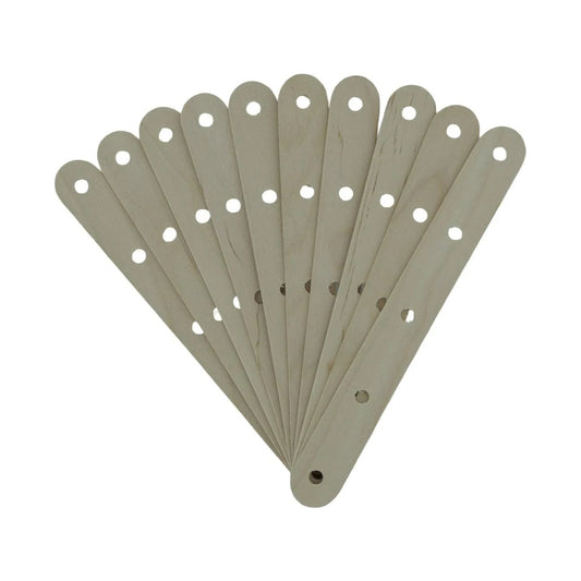 Big Wooden 5 Hole Wick Holder ( WX128) 10Pcs/Pkt