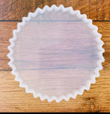 4" Crinket Coaster Mould Resin Art Silicone Casting Mould Epoxy Mold Silicon Jewellery Moulds DIY Molds Round Crinket Coaster Agate Uneven Shape...