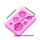 7  cavity  rose  candle  mold/mould   hbr3834