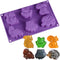 6  cavity  animal  mould/mold