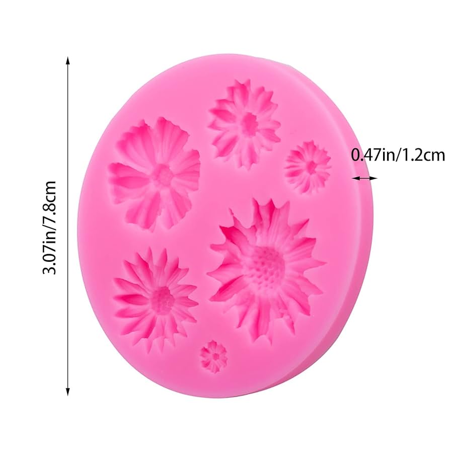 HBR144 6 CAVITY FLOWER MOULD