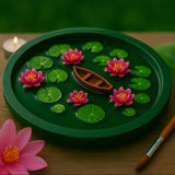 POND MINIATURE  SET FOR RESIN  ART