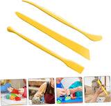 6pcs Yellow Handle Sculpting Clay Tool 68115