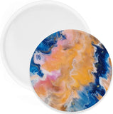 8" plain round