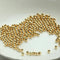 golden pearl beads  8mm  ( size  big  ) 100pc almost in a pack