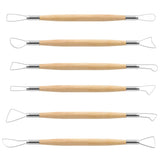 6 Pc 2 Side Wire Clay Sculpting Tool 25026