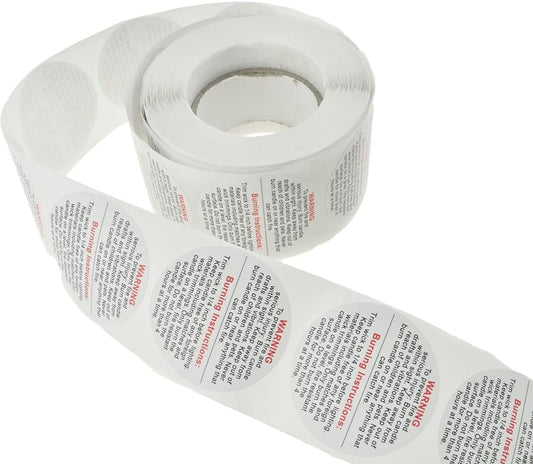 CANDLE INSTRUCTION TAPE