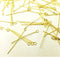 Golden & SILVER  Eye pin for Making Jewellery (90) for Jewellery Making