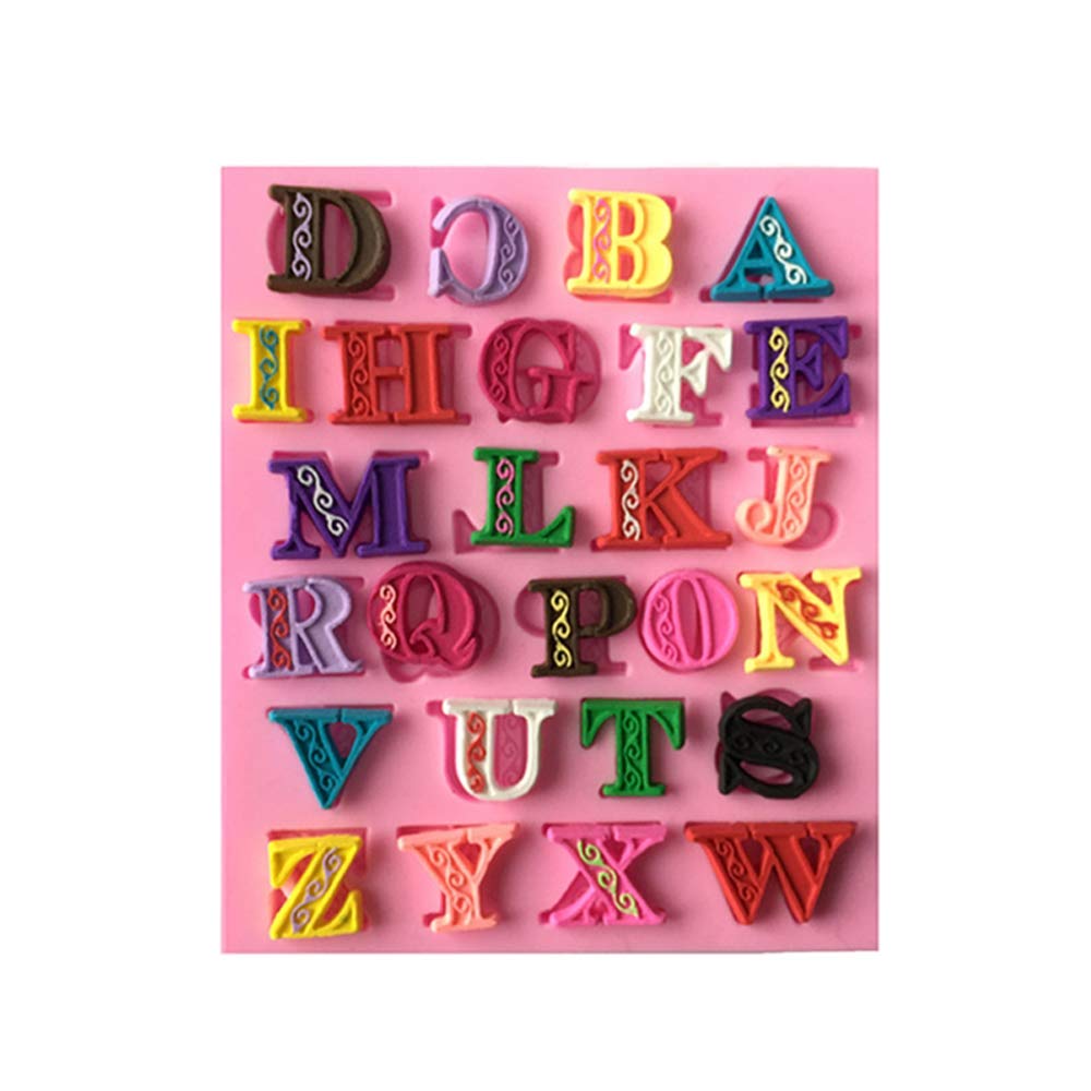 hbr3826  pink abcd and  jewellery  mould
