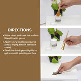 ACRYLIC GESSO WHITE  BOTTLE