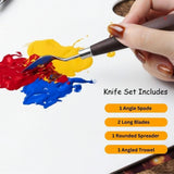 PALETTE  KNIVES  5PC  SET