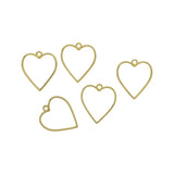 HEART  BEZEL  GLD  ND  SILVER