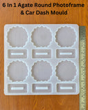 3"  ROUND  AGATE WITH  STAND  MOULD