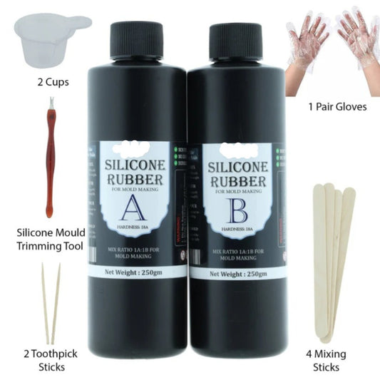 MOLD MAKING KIT  SILICON  RUBBER  LIQUID  FOR  MOLD/MOUD MAKING  MOLD