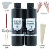 MOLD MAKING KIT  SILICON  RUBBER  LIQUID  FOR  MOLD/MOUD MAKING  MOLD