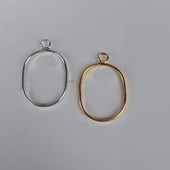u shape pendant  bezel